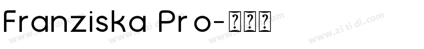 Franziska Pro字体转换